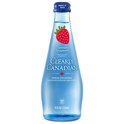 Clearly Canadian Summer Strawberry Sparkling Water Beverage - 11 Fl. Oz. - Image 3