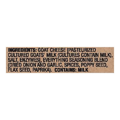 Vermont Creamery Goat Everything Cheese Log - 4 Oz - Image 4
