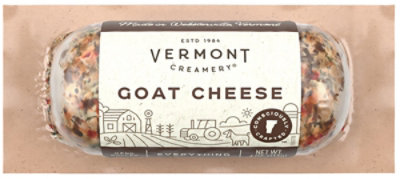 Vermont Creamery Goat Everything Cheese Log - 4 Oz