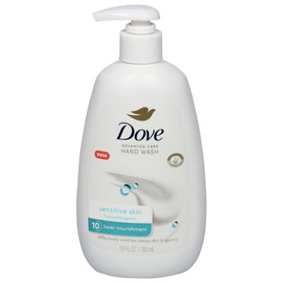 Dove Sensitive Skin Hand Wash -12 Oz - Image 3