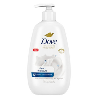 Dove Deep Moisture Hand Wash -12 Oz - Image 2