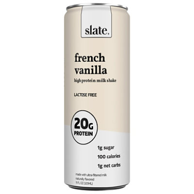 Slate Lactose Free French Vanilla Milk - 11 Fl. Oz. - Image 2