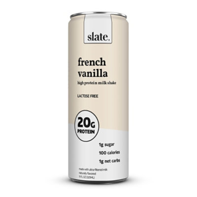 Slate Lactose Free French Vanilla Milk - 11 Fl. Oz. - Image 1