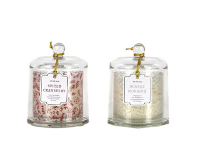 Overjoyed Boutique Design Toile Cloche Candle - Each - Image 1