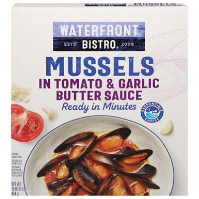 Waterfront Bistro Mussels In Tomato Garlic Butter Sauce - 16 Oz - Image 3