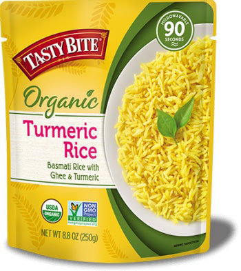 Tasty Bite Organic Turmeric Rice (Ready-to-Eat), 8.8 oz pouch - Image 1