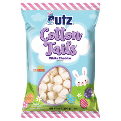 Utz Cotton Tails White Cheddar Cheese Balls - 8.5 Oz - shaws