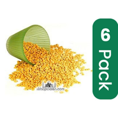 Nirav Toor Dal (Unoily - Madhi) - 4 lbs. bag (Pack of 6) - Image 1