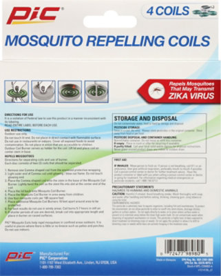 Pic Mosquito Coil with Metal Case Clip - Each - Image 4