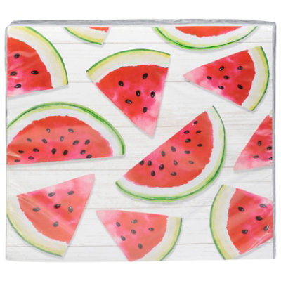 Signature SELECT Farm Fresh Melon Lunch Napkins 16 Count - Each - Image 3