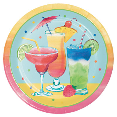 Signature SELECT Summer Cocktails Dinner Plates 8 Count - Each - Image 1