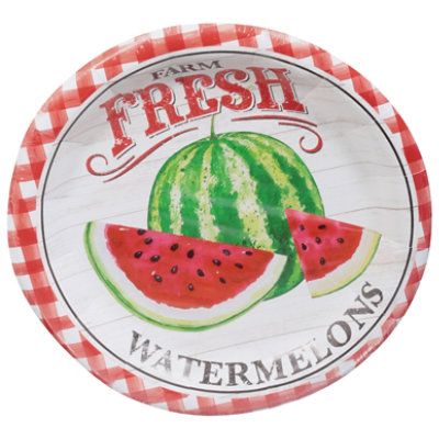 Signature SELECT Farm Fresh Melon Dinner Plates 8 Count - Each - Image 3