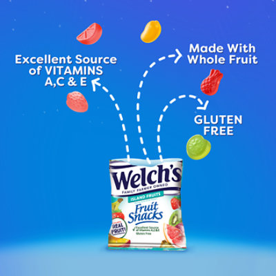 Welch's Island Fruits Fruit Snacks Pouches Multipack - 10-0.8 Oz - Image 4