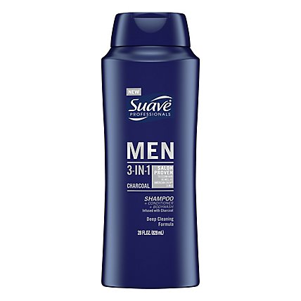 Suave Charcoal 3 In 1 Shampoo Conditioner And Body Wash - 28 Fl. Oz. - Star  Market