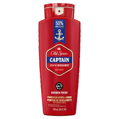 Old Spice Captain Body Wash - 24 Fl. Oz. - Image 8