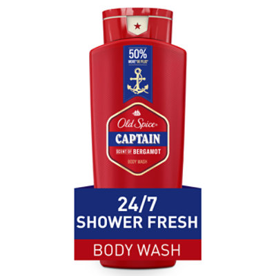 Old Spice Captain Body Wash - 24 Fl. Oz. - Image 1