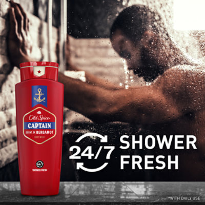 Old Spice Captain Body Wash - 24 Fl. Oz. - Image 2