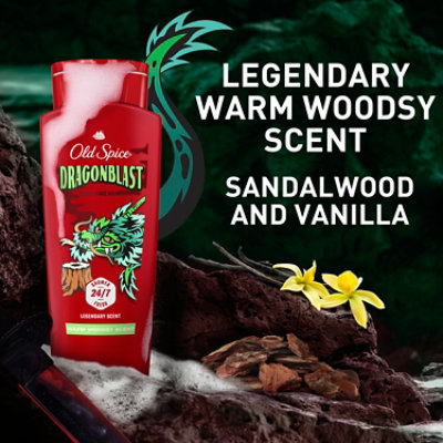 Old Spice Dragonblast Wild Collection Body Wash - 24 Fl. Oz. - Image 4