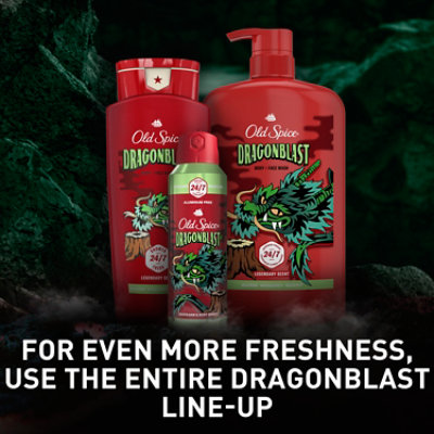 Old Spice Dragonblast Wild Collection Body Wash - 24 Fl. Oz. - Image 8