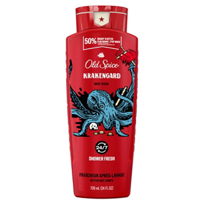 Old Spice Krakengard Wild Collection Body Wash - 24 Fl. Oz. - Image 7