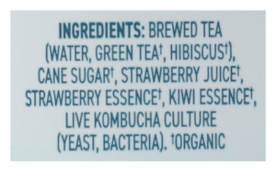 Brew Dr. Kombucha Strawberry Fields - 14 Fl. Oz. - Image 4