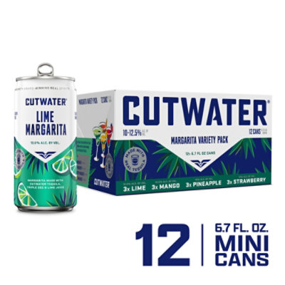 Cutwater Margarita Variety Pack - 12-200 Ml - Image 1