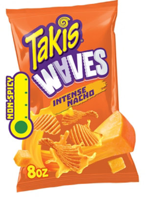 Takis Waves Intense Nacho - 8 Oz - Image 1