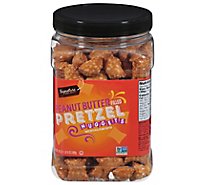 Signature Select Peanut Butter Nugget Pretzel - 24 Oz