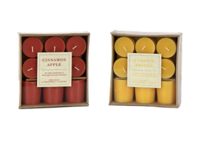 Overjoyed Boutique Design Autumnal Tealight Votive - Each - Image 1
