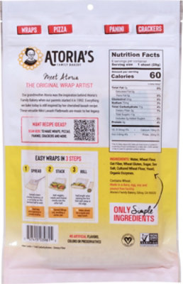 Atorias Mini Traditional Flatbread - 6 Oz - Image 6