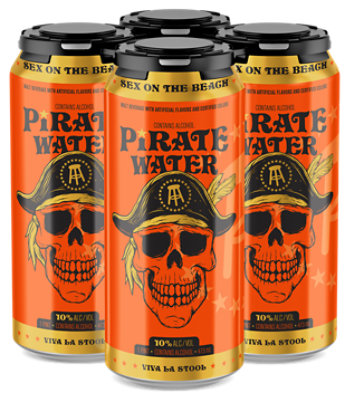 Pirate Water Sex On The Beach In Cans - 16 Fl. Oz. - Image 1