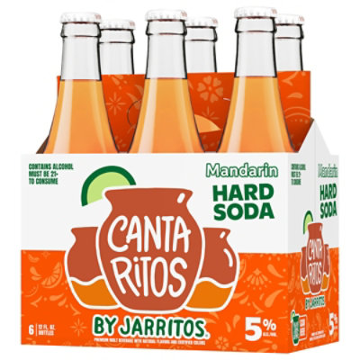 Cantaritos Hard Soda Mandarin In Cans 6 Count - 12 Fl. Oz. - Image 5