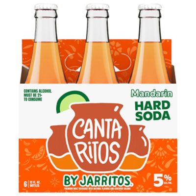 Cantaritos Hard Soda Mandarin In Cans 6 Count - 12 Fl. Oz. - Image 3