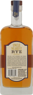 Uncle Nearest Straight Rye Whiskey - 750 Ml - Image 4