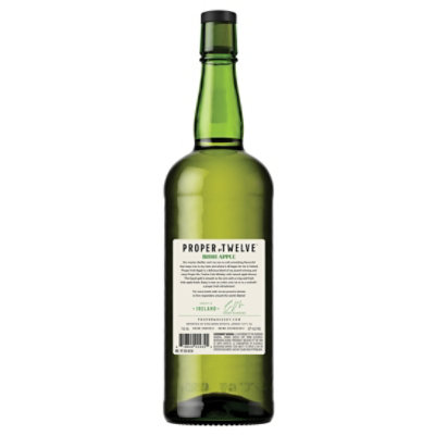 Proper No. Twelve Irish Apple Whiskey 70 Proof - 750 Ml - Image 3