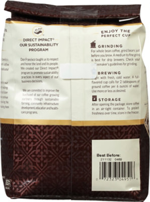 Don Francisco's Kona Blend Whole Bean Coffee Large Bag - 18 Oz - Image 5