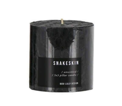 Overjoyed Boutique Design Snakeskin Pillar 3x3 - Each - Image 1