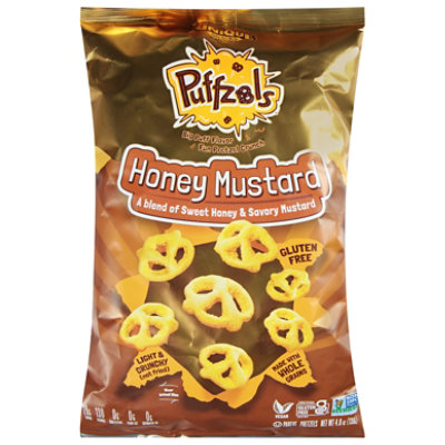 Unique Honey Mustard Puffzels Snacks - 4.8 Oz - Image 3