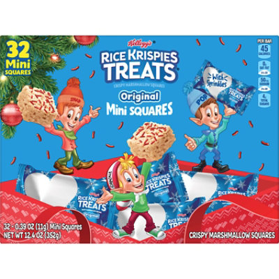 Rice Krispies Treats Original with Holiday Sprinkles Holiday Snacks 32 Count - 12.4 Oz - Image 4
