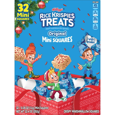 Rice Krispies Treats Original with Holiday Sprinkles Holiday Snacks 32 Count - 12.4 Oz - Image 3