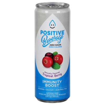 Positive Beverage Sparkling Electrolyte Berry - 12 Fl. Oz. - Image 1