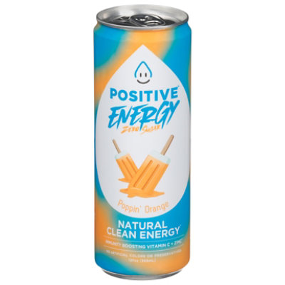 Positive H20 Beverage Poppin Orange - 12 Fl. Oz. - Image 3