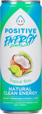 Positive H20 Beverage Tropical Bliss - 12 Fl. Oz. - Image 2