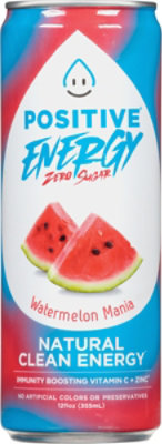 Positive H20 Beverage Watermelon Mania - 12 Fl. Oz. - Image 2