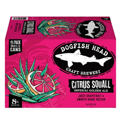 Dogfish Head Citrus Squall Double Golden Ale Beer - 6-12 Fl. Oz. - Image 6