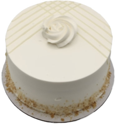 Double 7 Inch 2 Layer White Cake - Each - Image 1