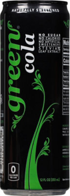 Green Cola Sleek Can - 12 Fl. Oz. - Image 6