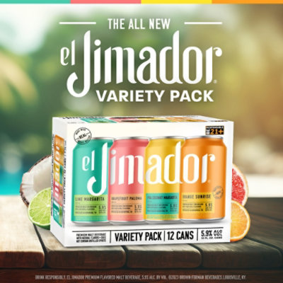 el Jimador Variety Pack In Can - 12-12 Oz - Image 2