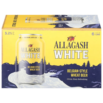 Allagash White Belgian Style Wheat Beer Cans Multipack - 6-12 Fl. Oz. - Image 3