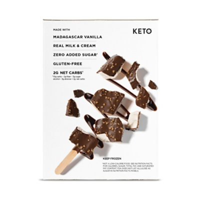 Vanilla Crunch Zero Sugar Added Keto Pint Bar - 11 Fl. Oz. - Image 8